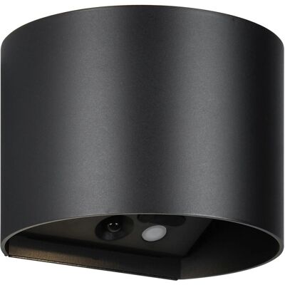 Reality LED-Akkuwandleuchte Genie 14 cm x 10 cm x 12 cm Schwarz Matt Reality LED-Akkuwandleuchte Genie 14 cm x 10 cm x 12 cm Schwarz Matt