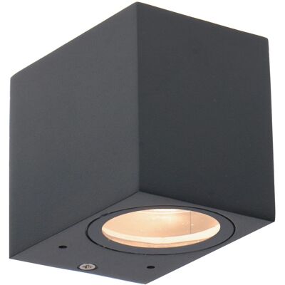 LED`s light Außen-Wandleuchte Eckig 1-flammig Anthrazit LED`s light Außen-Wandleuchte Eckig 1-flammig Anthrazit