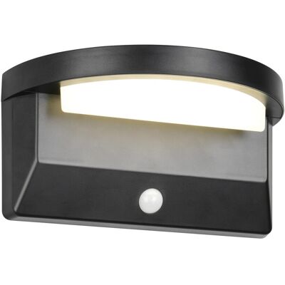 Reality LED-Outdoor-Wandleuchte Moro mit Bewegungsmelder Schwarz Matt Reality LED-Outdoor-Wandleuchte Moro mit Bewegungsmelder Schwarz Matt