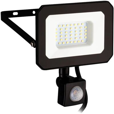 Eglo LED-Wandstrahler Risacca-E 30 W mit Sensor 10 cm x 14,5 m Schwarz Eglo LED-Wandstrahler Risacca-E 30 W mit Sensor 10 cm x 14,5 m Schwarz