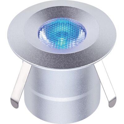 LED Bodeneinbauleuchte Budoni mit Farbwechsel Rund Silber 5 Stück LED Bodeneinbauleuchte Budoni mit Farbwechsel Rund Silber 5 Stück
