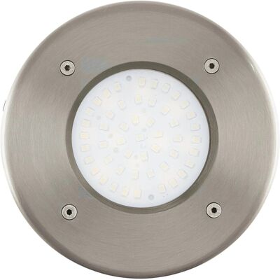 Eglo LED-Solar Bodeneinbauleuchte Ø 115 mm x 130 mm Edelstahl Eglo LED-Solar Bodeneinbauleuchte Ø 115 mm x 130 mm Edelstahl