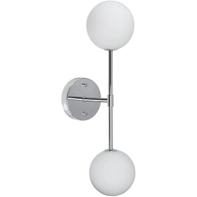 PR Home Sigma 49 cm Wandleuchte - Krom - Für Bad geeignet PR Home Sigma 49 cm Wandleuchte - Krom - Für Bad geeignet