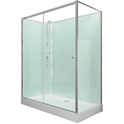Schulte Komplettduschkabine Ibiza Funktionsteil links 140x90x204 cm Schulte Komplettduschkabine Ibiza Funktionsteil links 140x90x204 cm