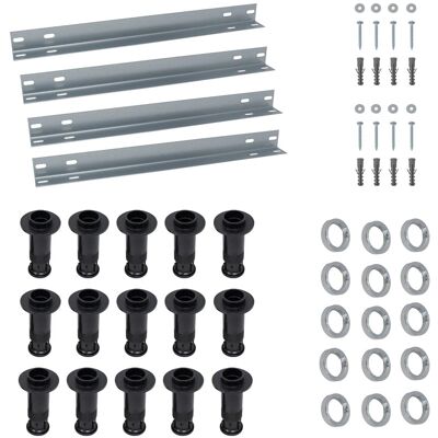Schulte Montageset Duschwanne DWM-Tec (ab längste Seite: 120 cm) Schulte Montageset Duschwanne DWM-Tec (ab längste Seite: 120 cm)