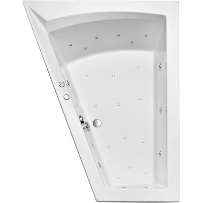 OTTOFOND Galia I Modell B Whirlpool-Badewanne - Weiß - 170x100 cm OTTOFOND Galia I Modell B Whirlpool-Badewanne - Weiß - 170x100 cm