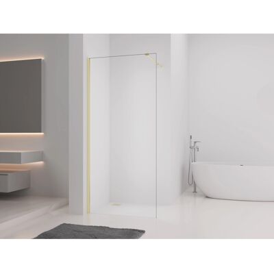 baliv Duschwand DUK-120.180 Walk-In Gold 90 cm x 200 cm x 0,8 cm baliv Duschwand DUK-120.180 Walk-In Gold 90 cm x 200 cm x 0,8 cm