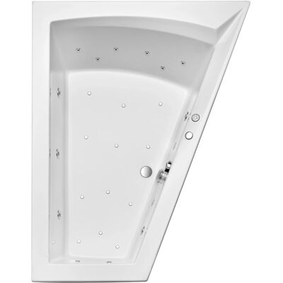 OTTOFOND Galia II Mod. A 2-Person Whirlpool-Badewanne - Weiß OTTOFOND Galia II Mod. A 2-Person Whirlpool-Badewanne - Weiß