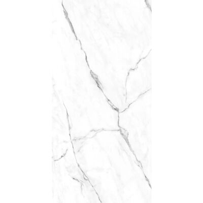 Breuer Duschrückwand Aluminium Hochglanzdekor 100 cm x 255 cm Marmor Weiß Breuer Duschrückwand Aluminium Hochglanzdekor 100 cm x 255 cm Marmor Weiß