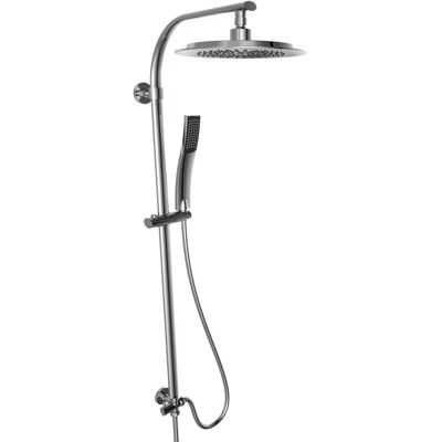 Eisl Duschset Stiloval Duschsäule mit Regendusche und Handbrause Chrom Eisl Duschset Stiloval Duschsäule mit Regendusche und Handbrause Chrom