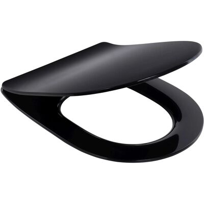 Schöner Wohnen Kollektion Schöner Wohnen WC-Sitz Antus Slimline Soft Close Mattschwarz Schöner Wohnen Kollektion Schöner Wohnen WC-Sitz Antus Slimline Soft Close Mattschwarz