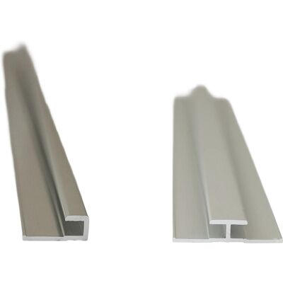 Breuer Profil-Set 1 Quick 72 mit Abschluss- und Verbindungsprofil 255 cm Chrom Breuer Profil-Set 1 Quick 72 mit Abschluss- und Verbindungsprofil 255 cm Chrom