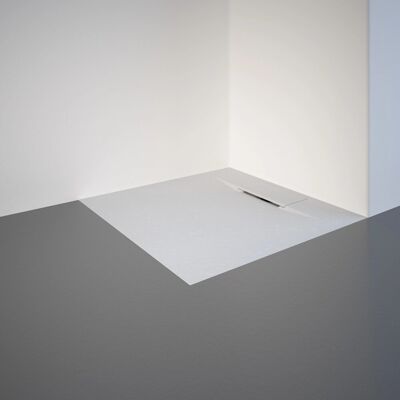 Schulte Duschwanne ExpressPlus Extraflach DWM-Tec Quadrat 80 cm x 80 cm Weiß Schulte Duschwanne ExpressPlus Extraflach DWM-Tec Quadrat 80 cm x 80 cm Weiß