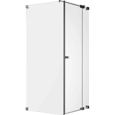 Tardis Eckdusche Brava Drehtür Festteil und Wand Chrom Sondermaßanfertigung Anschlag R Tardis Eckdusche Brava Drehtür Festteil und Wand Chrom Sondermaßanfertigung Anschlag R