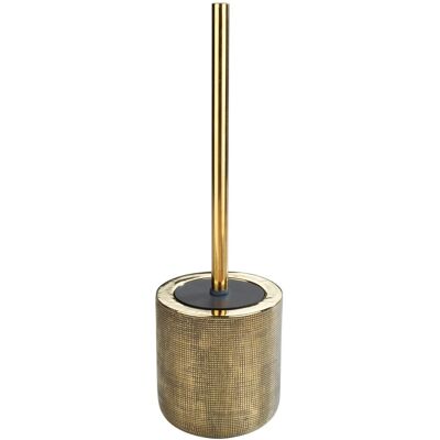 Wenko WC-Garnitur Rivara Keramik, 11.5 x 40 x 11.5 cm, Gold Wenko WC-Garnitur Rivara Keramik, 11.5 x 40 x 11.5 cm, Gold
