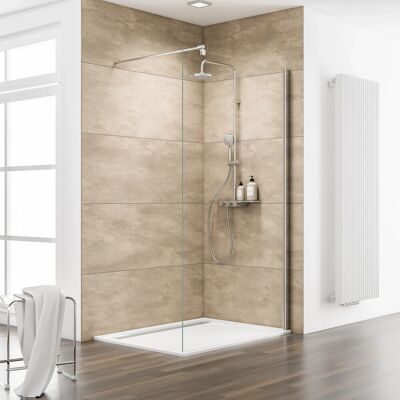 Schulte ExpressPlus Walk In M8 MasterClass Chromoptik klar hell 200x140cm Schulte ExpressPlus Walk In M8 MasterClass Chromoptik klar hell 200x140cm