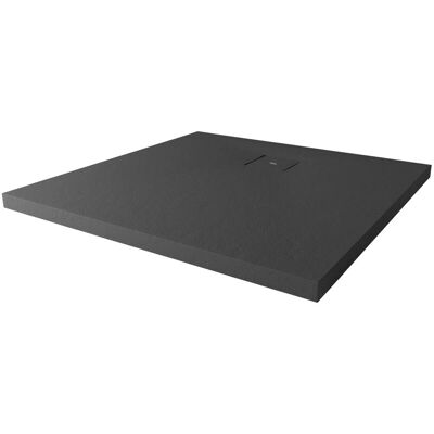 Breuer Duschwanne Modern Line Steinoptik Quadrat 120 cm x 120 cm Anthrazit Breuer Duschwanne Modern Line Steinoptik Quadrat 120 cm x 120 cm Anthrazit