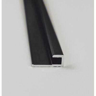 Breuer Profilabschluss gerade für Duschrückwand Länge 250 cm schwarz Breuer Profilabschluss gerade für Duschrückwand Länge 250 cm schwarz