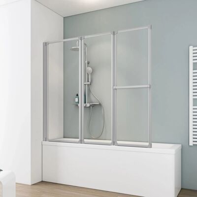 Schulte - 152 x 140 cm - 3‑Paneel - Badewannenschirm Schulte - 152 x 140 cm - 3‑Paneel - Badewannenschirm