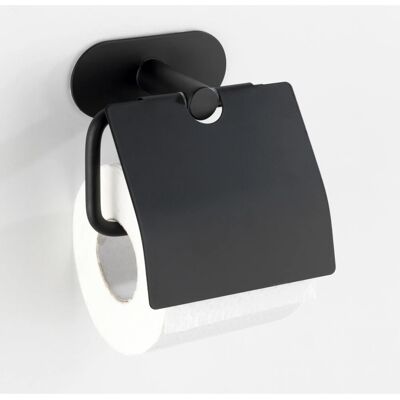 WENKO Orea Schwarz Toilettenpapierhalter - Moderner Wandhalter für Bad WENKO Orea Schwarz Toilettenpapierhalter - Moderner Wandhalter für Bad