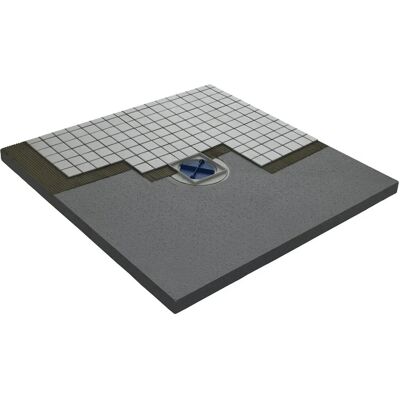 Ottofond - BED Duschboard Ablauf Waagerecht 900 x 900 mm - Shower tray Ottofond - BED Duschboard Ablauf Waagerecht 900 x 900 mm - Shower tray