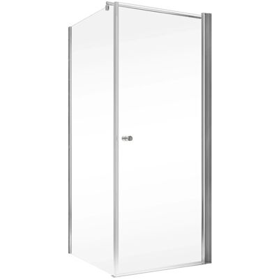Schöner Wohnen Drehtür Gretia m. Seitenwand Chrom 90 cm x 200 cm DIN R Schöner Wohnen Drehtür Gretia m. Seitenwand Chrom 90 cm x 200 cm DIN R