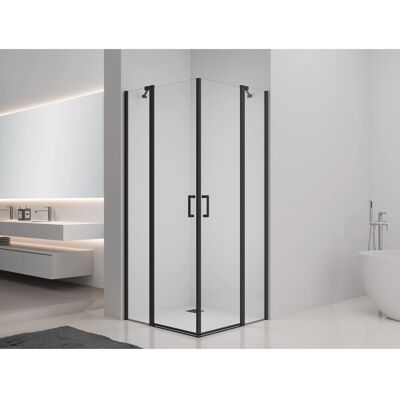 baliv Duschkabine DUK-90.51E 90 cm x 90 cm Schwarz Matt baliv Duschkabine DUK-90.51E 90 cm x 90 cm Schwarz Matt