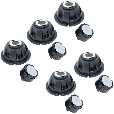 Schulte Unterbaufuß für Duschwannen Centro- & Lineastone 90 mm - 112 mm 5er-Set Schulte Unterbaufuß für Duschwannen Centro- & Lineastone 90 mm - 112 mm 5er-Set