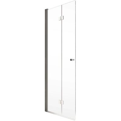 Schöner Wohnen Drehfalttür Gretia Walk In Chrom 100 cm x 200 cm DIN L Schöner Wohnen Drehfalttür Gretia Walk In Chrom 100 cm x 200 cm DIN L