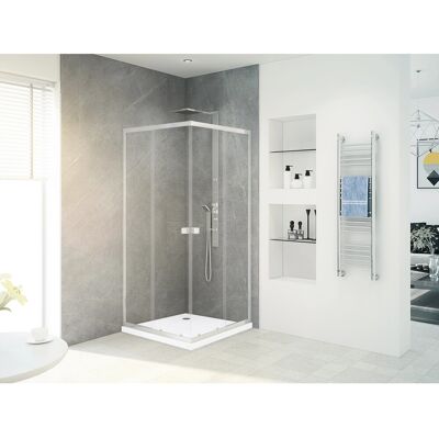 baliv Duschkabine DUK-90.10E 77 cm - 90 cm Chrom baliv Duschkabine DUK-90.10E 77 cm - 90 cm Chrom