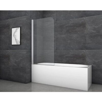 Aurlane Badewannenfaltwand Silver Classic 80 cm x 140 cm Chrom 1-flügelig Aurlane Badewannenfaltwand Silver Classic 80 cm x 140 cm Chrom 1-flügelig