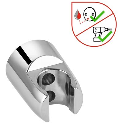 baliv Wand-Brausehalter 40 mm Verchromt baliv Wand-Brausehalter 40 mm Verchromt