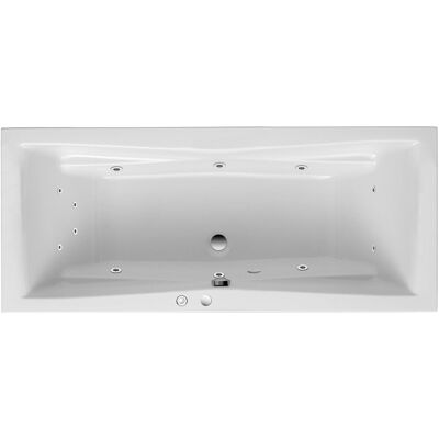 Ottofond Whirlpool Atlanta Duo Komfort 190 cm x 80 cm Weiß Ottofond Whirlpool Atlanta Duo Komfort 190 cm x 80 cm Weiß