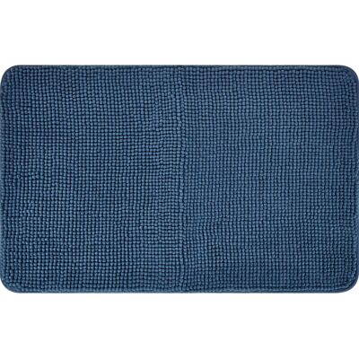 baliv Badematte 50 cm x 80 cm Polyester Dunkelblau baliv Badematte 50 cm x 80 cm Polyester Dunkelblau
