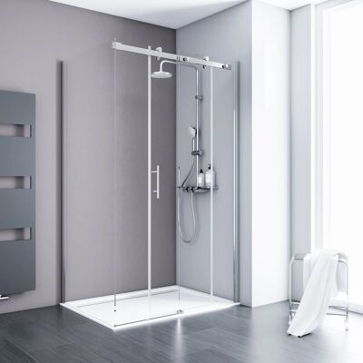 Schulte Gleittür inkl. Seitenwand Alexa Style 2.0 120 cm x 80 cm x 200 cm Schulte Gleittür inkl. Seitenwand Alexa Style 2.0 120 cm x 80 cm x 200 cm