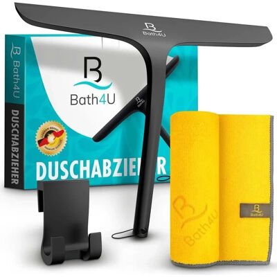 Bath4U Profi Duschabzieher 27 5cm Silikon & Edelstahl für Dusche & Fenster Bath4U Profi Duschabzieher 27 5cm Silikon & Edelstahl für Dusche & Fenster