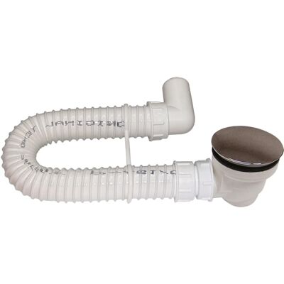Sanotechnik Siphon mit flexiblem Schlauch für Brausetassen Ø 90 mm Sanotechnik Siphon mit flexiblem Schlauch für Brausetassen Ø 90 mm