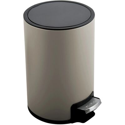 Spirella Kosmetikeimer Riku 5 l Taupe Spirella Kosmetikeimer Riku 5 l Taupe
