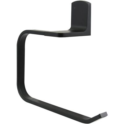 Spirella Handtuchhalter Taku 22 cm x 7 cm x 19 cm Schwarz Matt Spirella Handtuchhalter Taku 22 cm x 7 cm x 19 cm Schwarz Matt