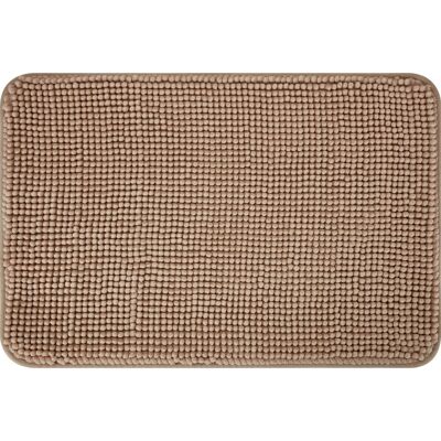 baliv Badematte 40 cm x 60 cm Polyester Beige baliv Badematte 40 cm x 60 cm Polyester Beige