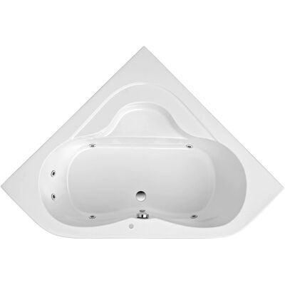 Ottofond Lucia Weiße Whirlpool-Badewanne - Typ 1 Ottofond Lucia Weiße Whirlpool-Badewanne - Typ 1