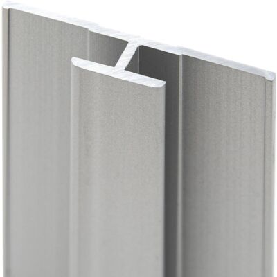 Schulte Flächenverbinder für Duschrückwand DecoDesign 210 cm Alunatur Schulte Flächenverbinder für Duschrückwand DecoDesign 210 cm Alunatur