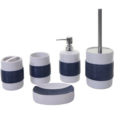 MCW Badset C73 5-teilig Blau/weiß MCW Badset C73 5-teilig Blau/weiß