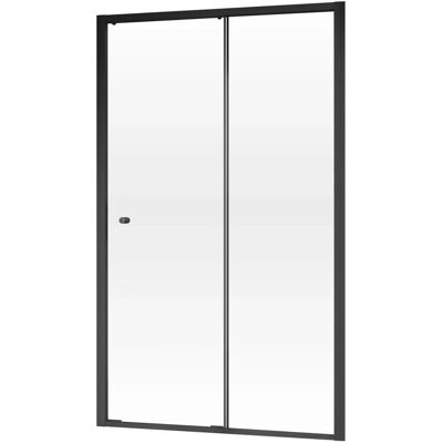 Schulte Schiebetür in Nische Trend 2.0 Mattschwarz rechts 200 x 120 cm Schulte Schiebetür in Nische Trend 2.0 Mattschwarz rechts 200 x 120 cm