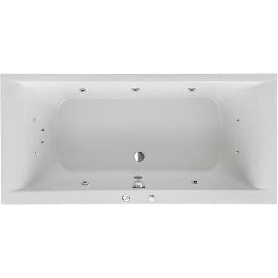 Ottofond Whirlpool Rosa Komfort 190 cm x 80 cm Weiß Ottofond Whirlpool Rosa Komfort 190 cm x 80 cm Weiß