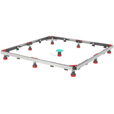 Schulte Einbaurahmen für Duschwanne Höhenverstellbar 6,5 cm - 19 cm Schulte Einbaurahmen für Duschwanne Höhenverstellbar 6,5 cm - 19 cm