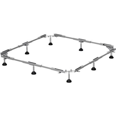 Bette Fuß-System für Steel Duschwannen 120 cm x 90 cm Metall Bette Fuß-System für Steel Duschwannen 120 cm x 90 cm Metall