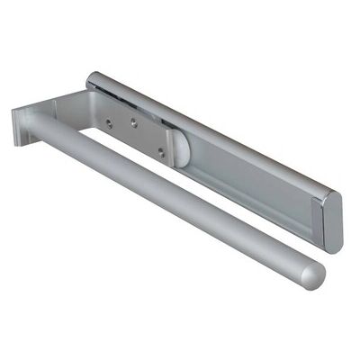 FACKELMANN Aluminium verstellbarer Handtuchhalter - Badmöbelmontage FACKELMANN Aluminium verstellbarer Handtuchhalter - Badmöbelmontage