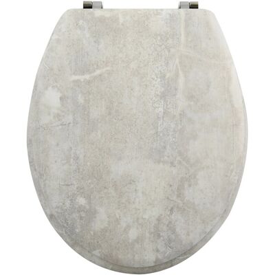 MSV WC-Sitz Stonehenge MDF 42,5 cm x 36,5 cm x 5 cm Grau MSV WC-Sitz Stonehenge MDF 42,5 cm x 36,5 cm x 5 cm Grau