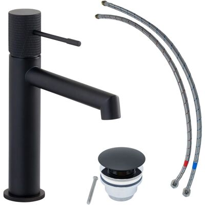 Schöner Wohnen Kollektion Schöner Wohnen Waschtischarmatur Kadia Auslaufhöhe 12,1 cm Mattschwarz Schöner Wohnen Kollektion Schöner Wohnen Waschtischarmatur Kadia Auslaufhöhe 12,1 cm Mattschwarz